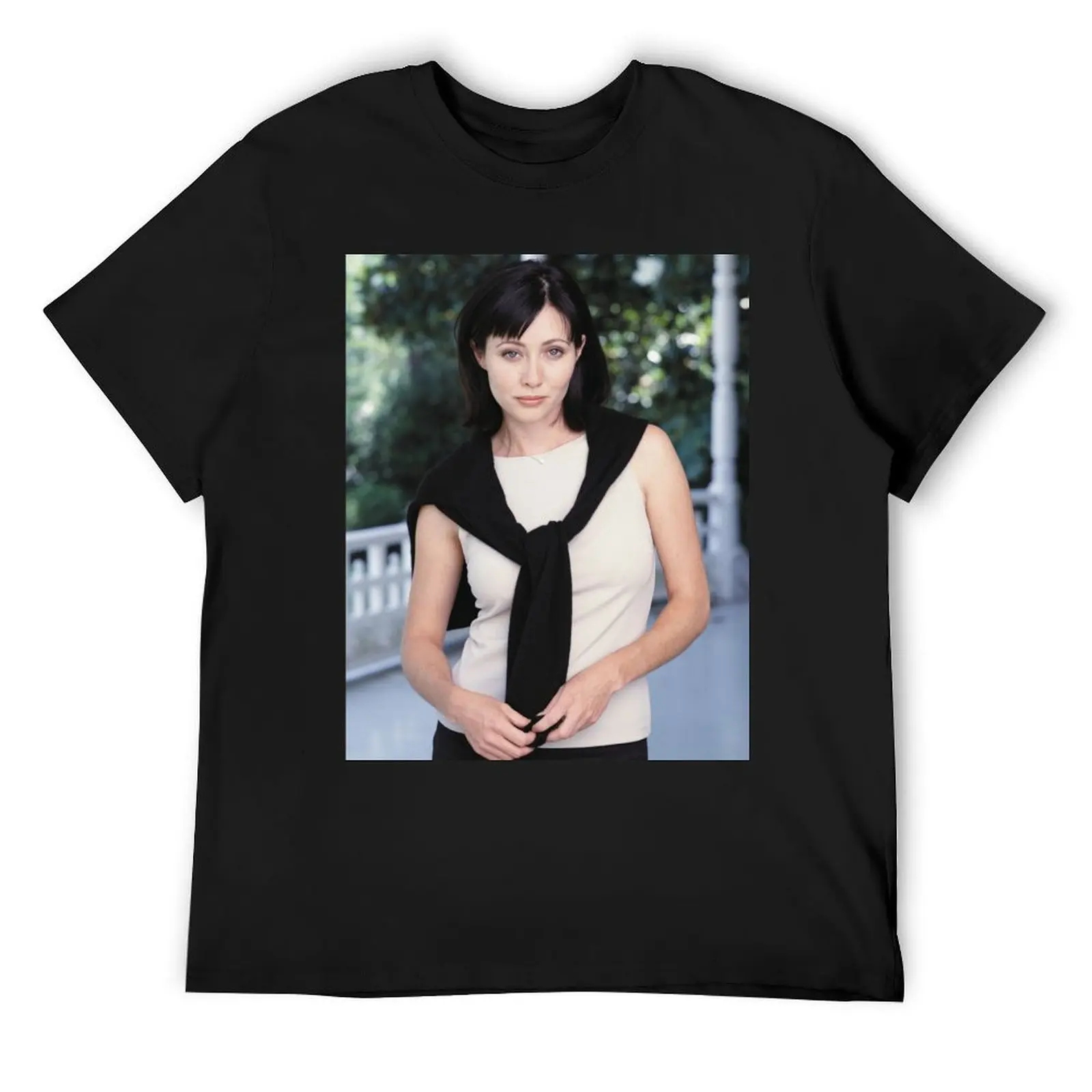 

Shannen Doherty (v2) T-Shirt korean fashion plus size clothes Personalized t-shirt summer 2025 t shirts for men cotton