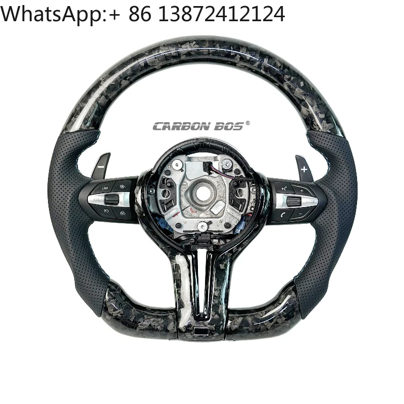 

For BMW M Series F80 F82 F10 F06 F12 F13 F15 F16 F20 F22 F30 F31 F32 F33 F36 M2 M3 M4 M5 M6 Forged Carbon Fiber Steering Wheel