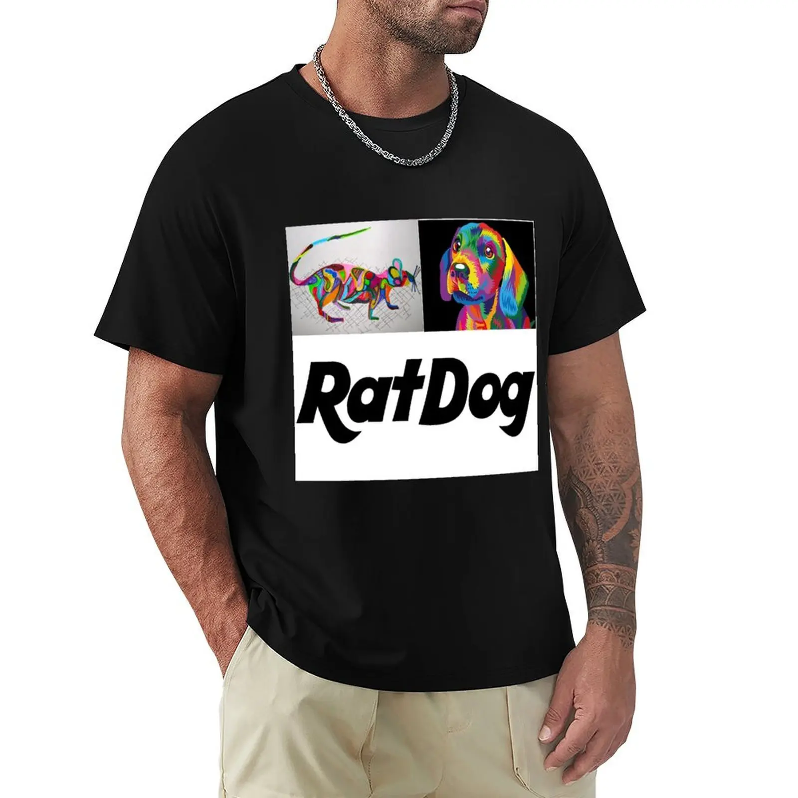 

RatDog T-Shirt Big and Tall Loose Fit T-Shirt