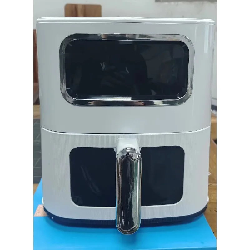 مقلاة هوائية حديثة 10 لتر فرن بلاستيكي مربع كهربائي شاشة تعمل باللمس متعددة الوظائف لتحميص الخبز والطبخ والفندق المنزلي