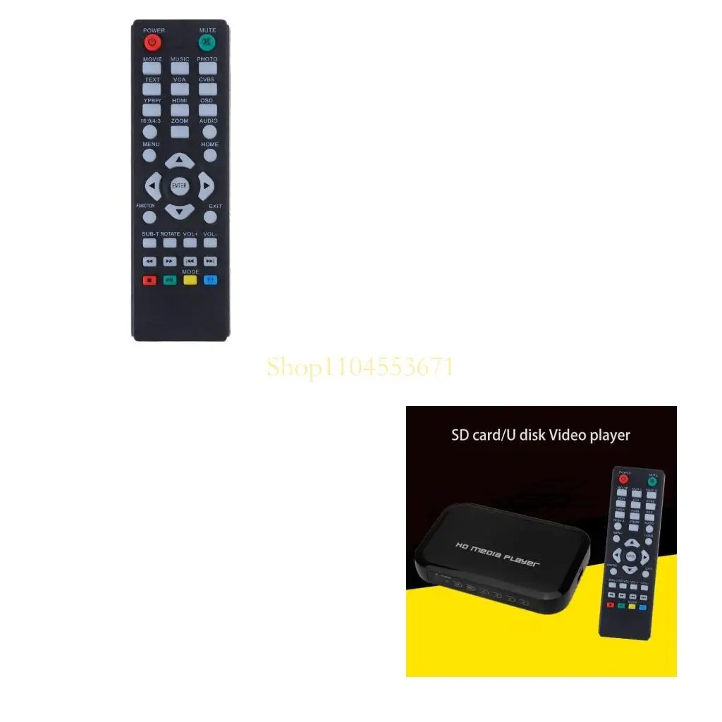 Reproductor disco duro externo USB Mini Full 1080P, superventas, con para disco U, compatible con MKV, AVI,