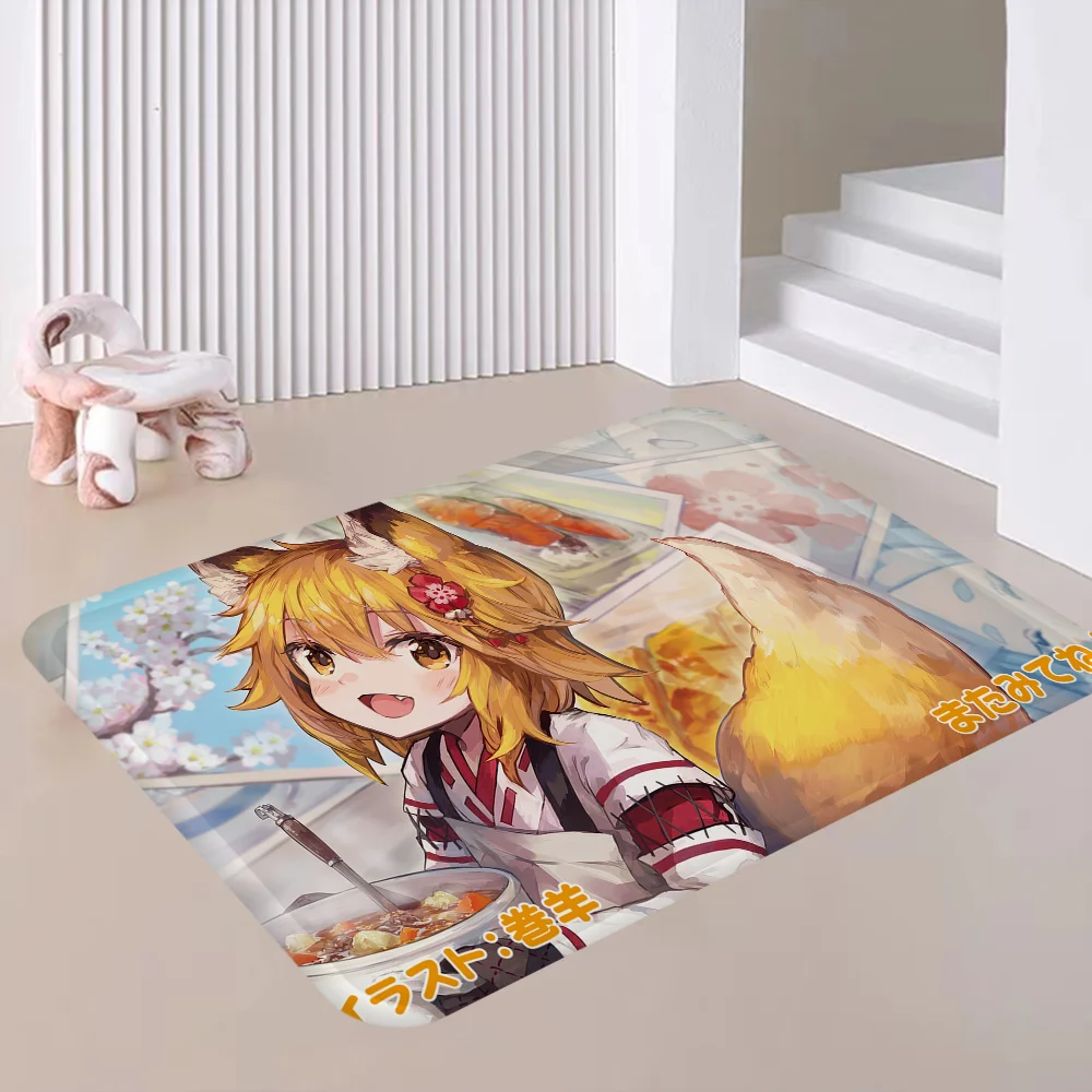 The Helpful Fox Senko San Kitchen Mat Cheaper Anti-slip Modern Living Room Balcony Printed Modern Home Decor