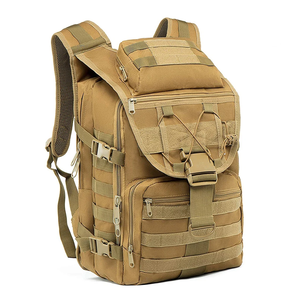 

35L Tactical Backpack,Military Backpack Molle Tactical Backpack Laptop Rucksack Survival Bag Bugout Assault Pack