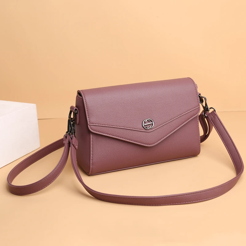 New Casual Fashion Ladies Messenger Bags New 2023 Bags Women Luxury Designer genuine Leather Women Handbags Shoulder Female bag