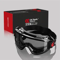 Lunettes de motocross coupe-vent, lunettes de scooter, MX, casques tout-terrain, lunettes de sport de ski, protection des yeux de moto, vélo de fosse D343, course