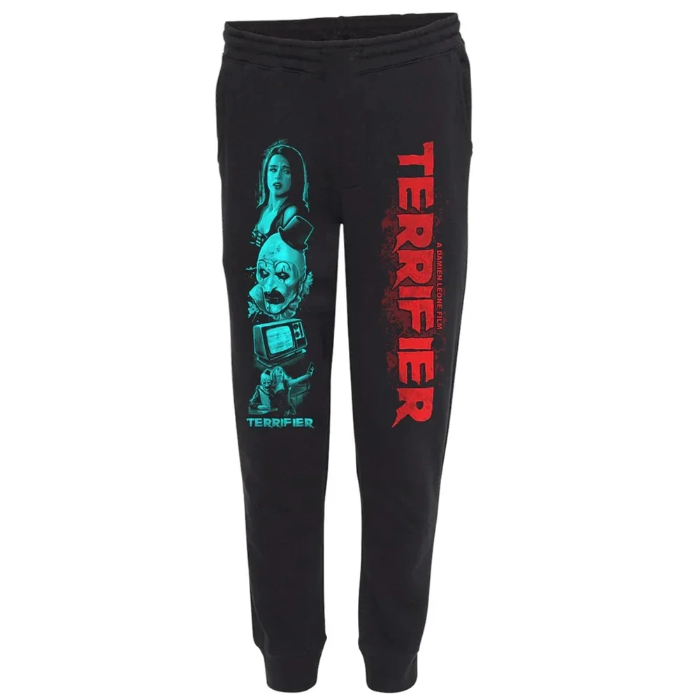 Terrifier Halloween Cosplay Trousers 2023 Horror Movie Merch Long Sleeve Jogger Cotton Pants for Men Women Sweatpants Pants