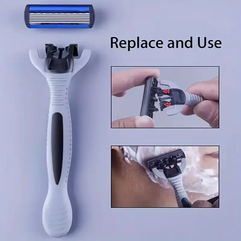 Stainless Steel Trimming Shaver Portable Travel Washable Male Removal Shaving Remover Tool Home Bathroom image 5