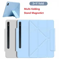 Funda magnética con soporte plegable ultrafino para Samsung Tab S10 FE 13,1 S6 Lite S7 S8 S9FE 10,9 S10 S9 S7 S8 Plus 12,4 Funda