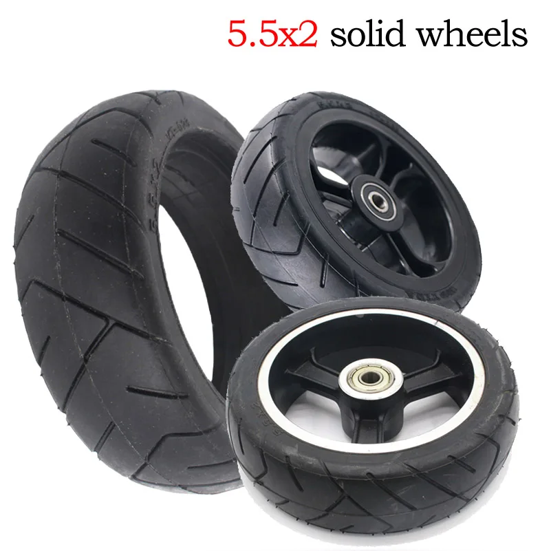 5.5-Inch Solid Tire…