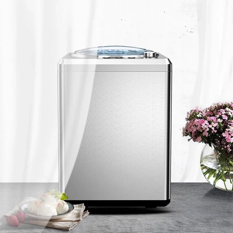 #All-steel Ice Cream Machine, Household Fully Automatic Self-contained Refrigeration Fruit Ice Cream Machine