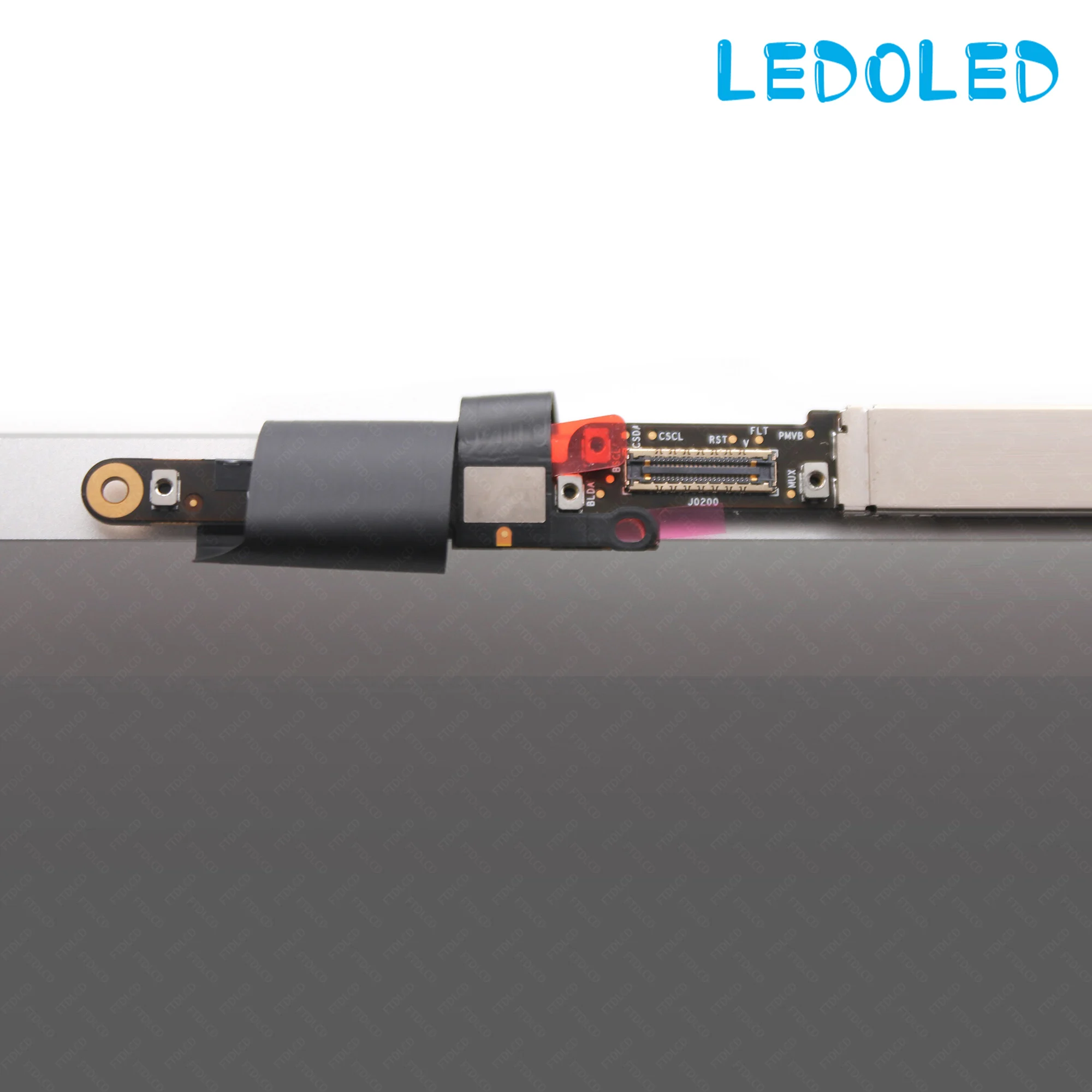 LEDOLED baru pengganti untuk Apple Macbook Pro Retina 15 "A1990 2018 2019 layar LCD rakitan EMC 3215 EMC 3359 (abu-abu + perak)