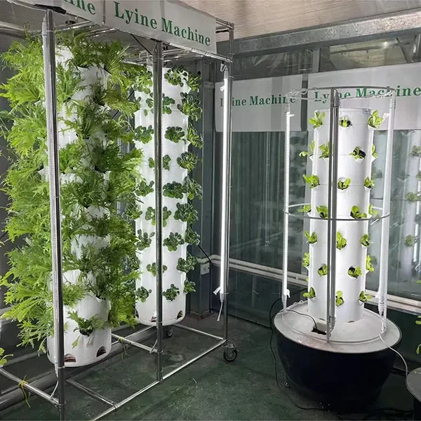 vertical farming tower garden vertical hydroponic growing system hydroponic aeroponic tower 24/42/60plant