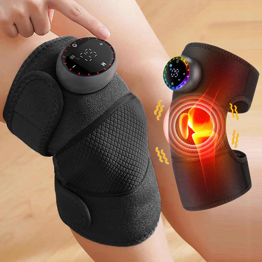 

Беспроводной термонаколенник, массажер с подогревом колена, вибрационный бандаж для ног, рук, коленного сустава, расслабление мышц, бандаж для суставов, расслабление мышц