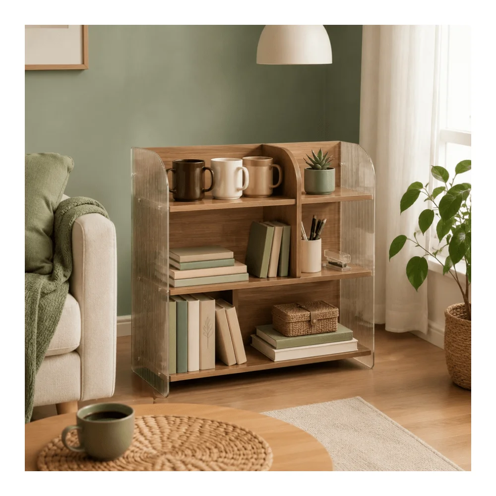 白いWiFiルーター収納ボックス、ピュアホワイトのミニマリス - Desk Setup Living Room のレビューと価格