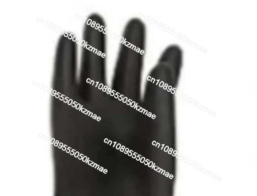 80x20cm / 80x25cm Sand Blasting Gloves, Heavy Duty Latex Sandblaster Gloves for Blast Cabinet
