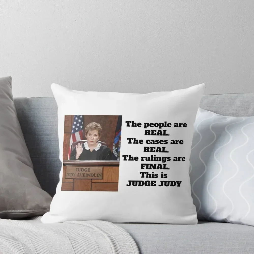 

Judge Judy Throw Pillow Cushion Child Decorative Cushions For Luxury Sofa pillow pillowcase Custom Cushion pillow