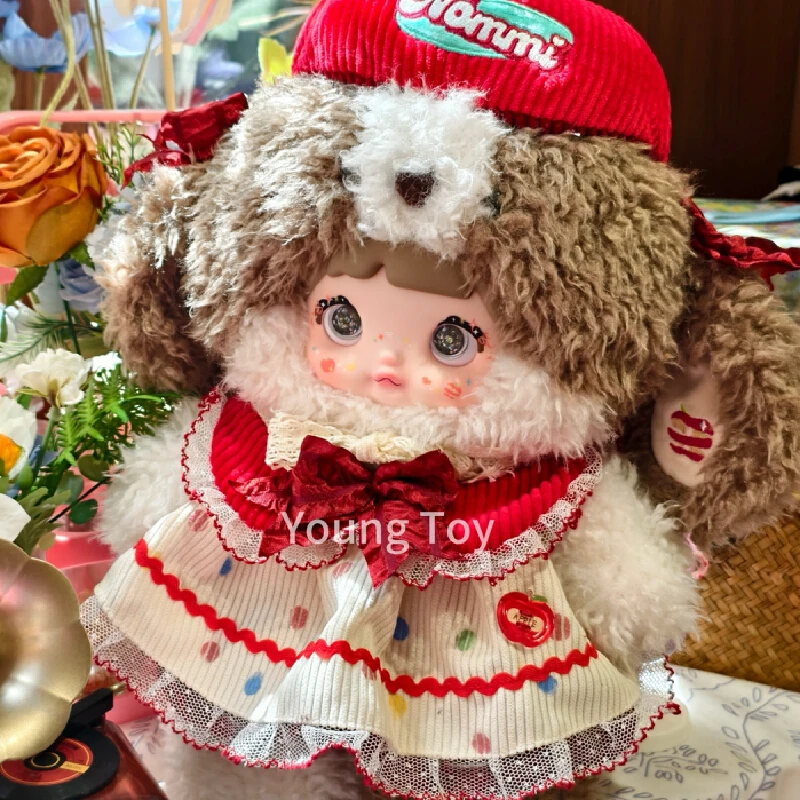 

Nommi Second Birthday And Bite Apple 400% Big Doll Limited Cute Rabbit Doll Ornaments Decoration Surprise Trend Blind Box Girls