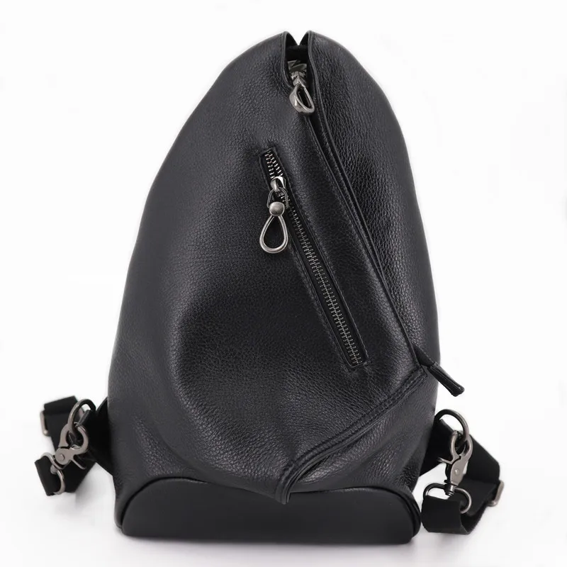 Women Leather Backpack Vintage Female Shoulder Bag High Quality Genuine Leather Bagpack Small School Travel Chest Bags For Women