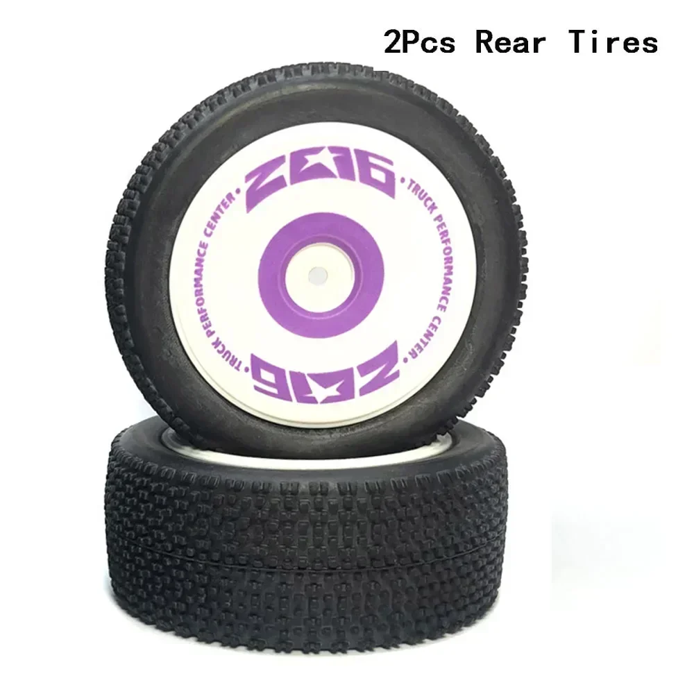 RC Car Original Rubber Tires for WLtoys 124016 124017 124019 144001 – Durable Grip Wheels for High-Speed Racing & Upgrades view 4