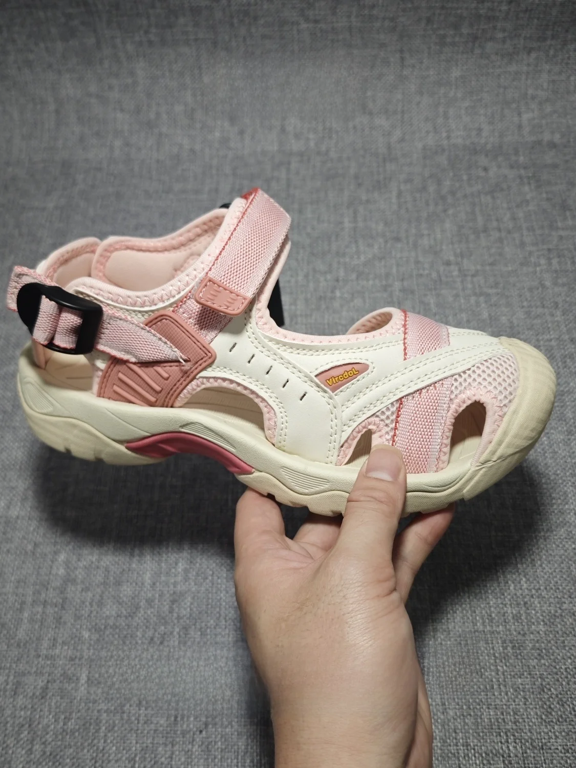 

Уличные сандалии без шнуровки большого размера Magic Tape, повседневные противоскользящие пляжные oes, мягкие боты с низким берцем или впитывающие универсальные женские...