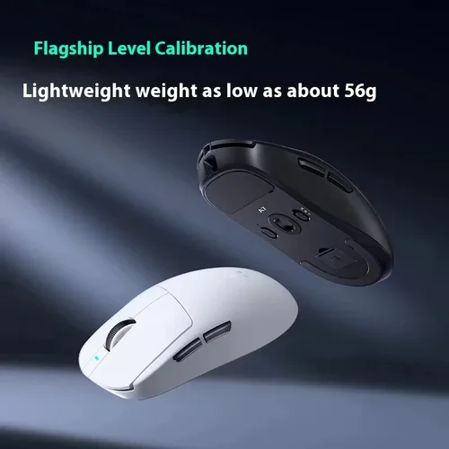 Imagen 2 del producto Ratón para juegos MCHOSE A7 Tri-mode 8k, inalámbrico por Bluetooth PAW3395, ratón ligero de bajo retardo, accesorios personalizados para ordenador portátil y oficina