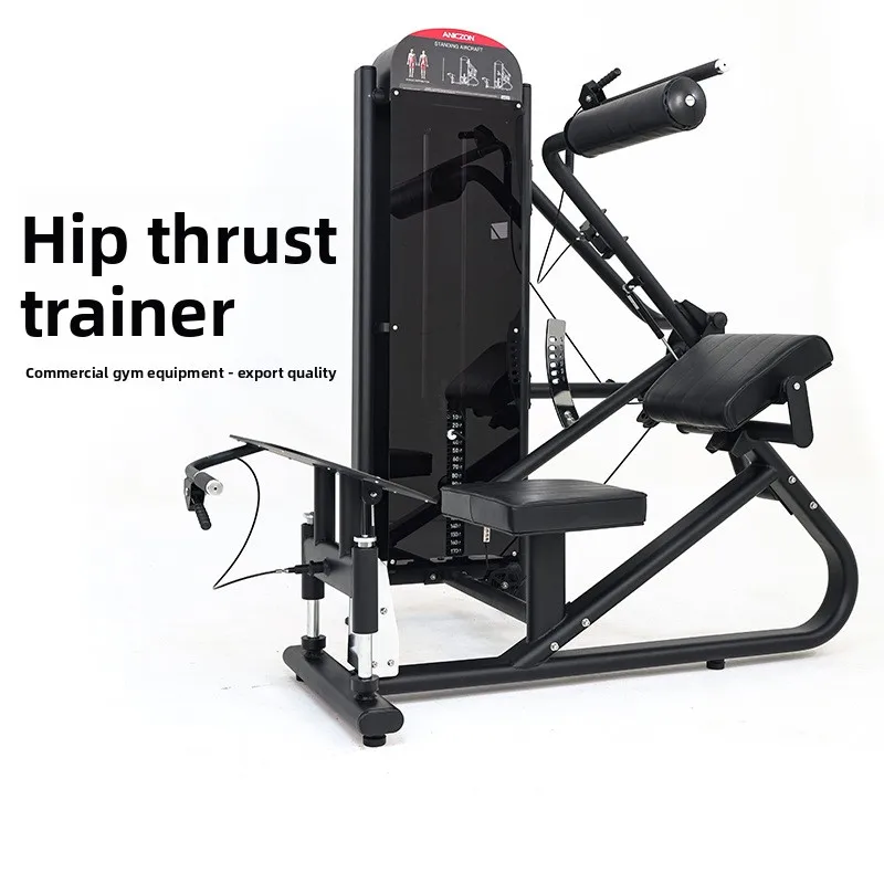 

Gym Equipment Glutes Master Hip Thrust Machine Hip Lift Shaping Leg Trainer Commercial Hack Squat Machine
