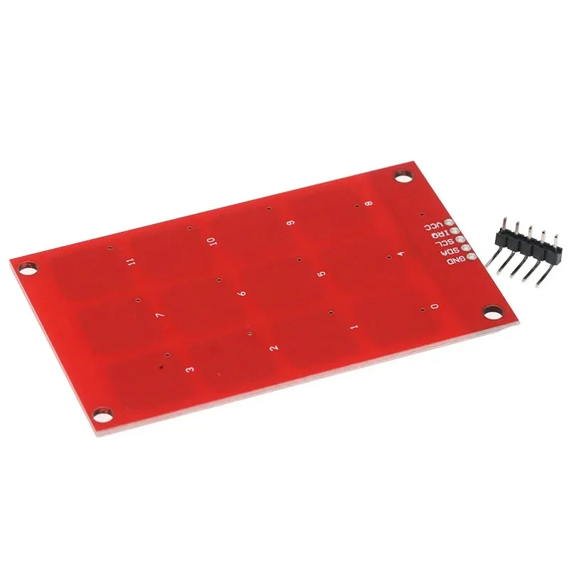 MPR121 Capacitive Touch Keypad Shield module sensitive key keyboard 3.3V Logic For arduino