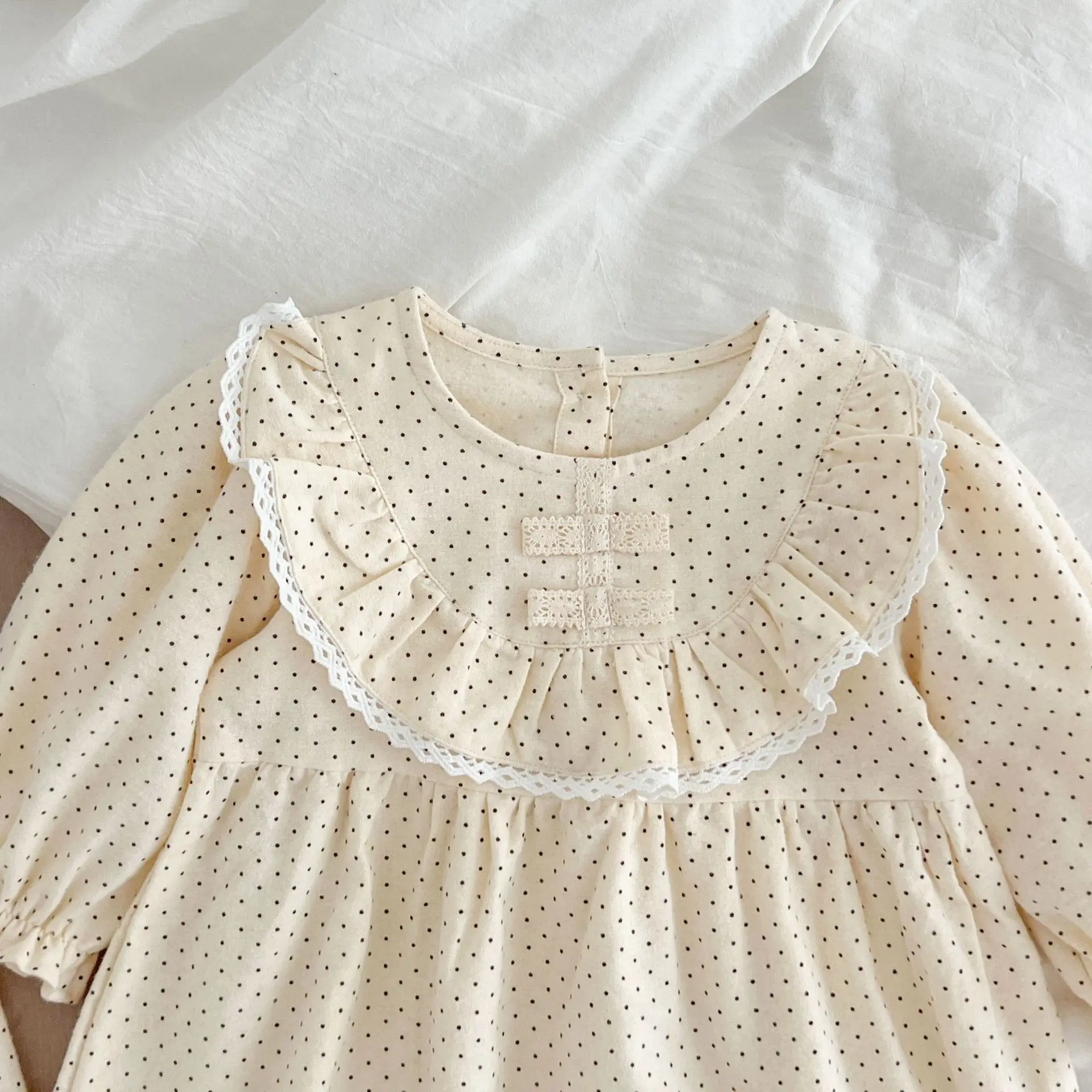 Neue Weihnachten Kleinkind Baby Mädchen Strampler Lange Ärmel Grid Strampler Herbst Neugeborenen 0-24M Spleißen Infant Baby mädchen Rot Overall – Detail 27