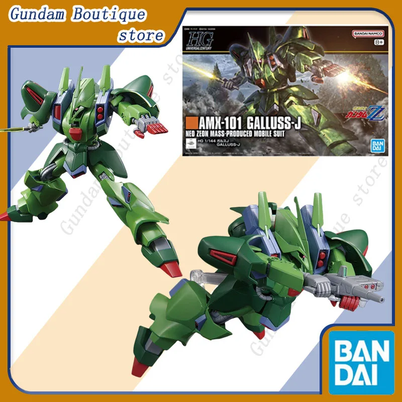 Bandai Echt HG AMX-101 GALLUSS-J Gundam Anime Action Figure Robot Collectible Model Assemblage Speelgoed Ornamenten Gift Kinderen