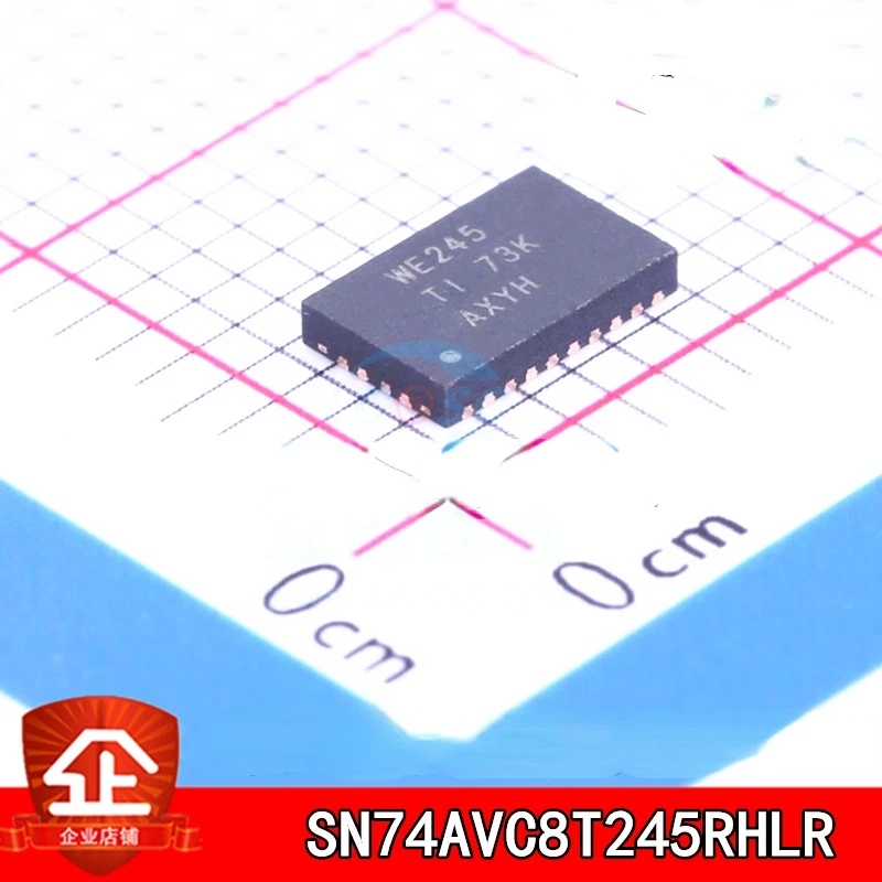 

10pcs New and original SN74AVC8T245RHLR Screen printing:WE245 VQFN-24 Logic IC chip SN74AVC8T245RHLR VQFN24 WE245