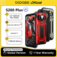 DOOGEE S200 Plus 5G AI Rugged Phone Android 15 Dimensity 7300 1.32\