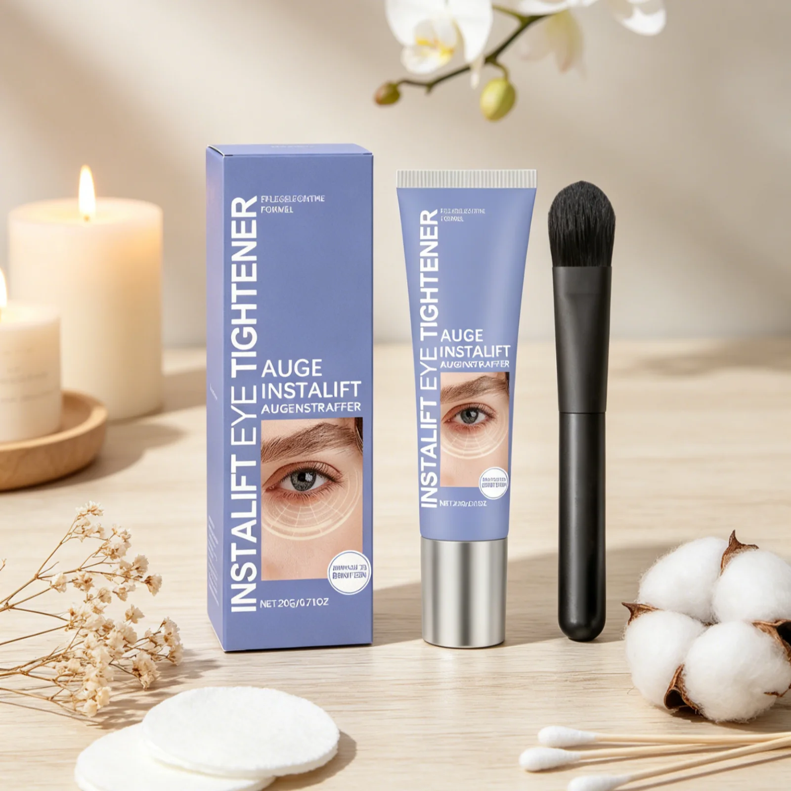 Hydrating Eye Care Cream Lifting Firming Skin Anti Puffiness Deep Nourishing Moisturizing Increase Elasticity Massage Eye Care