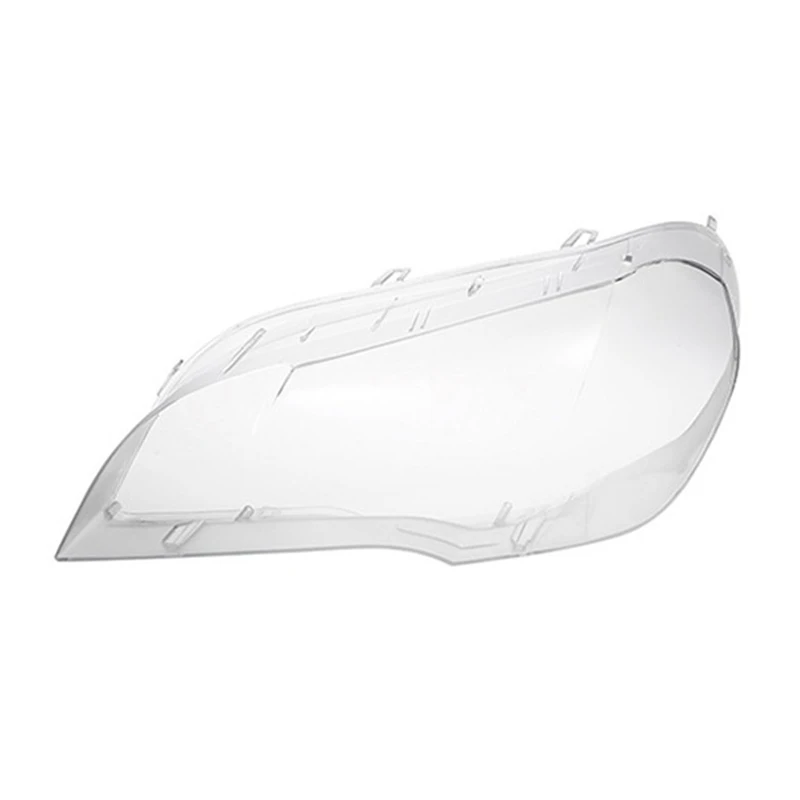 

Car Clear Headlight Lens Cover Replacement Head Light Lamp Shell Cover For X5 E70 2008-2013 Left