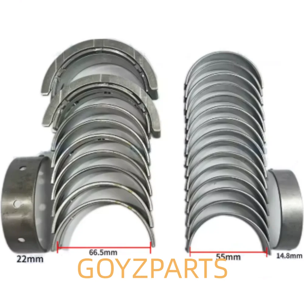 N63 N63B44 S63B44 11217576766 11217576757 Engine Crankshaft Main Conrod Bearing for BMW 750Li M5 X5 X6 F10 F85 F90 F02 E70 4.4l