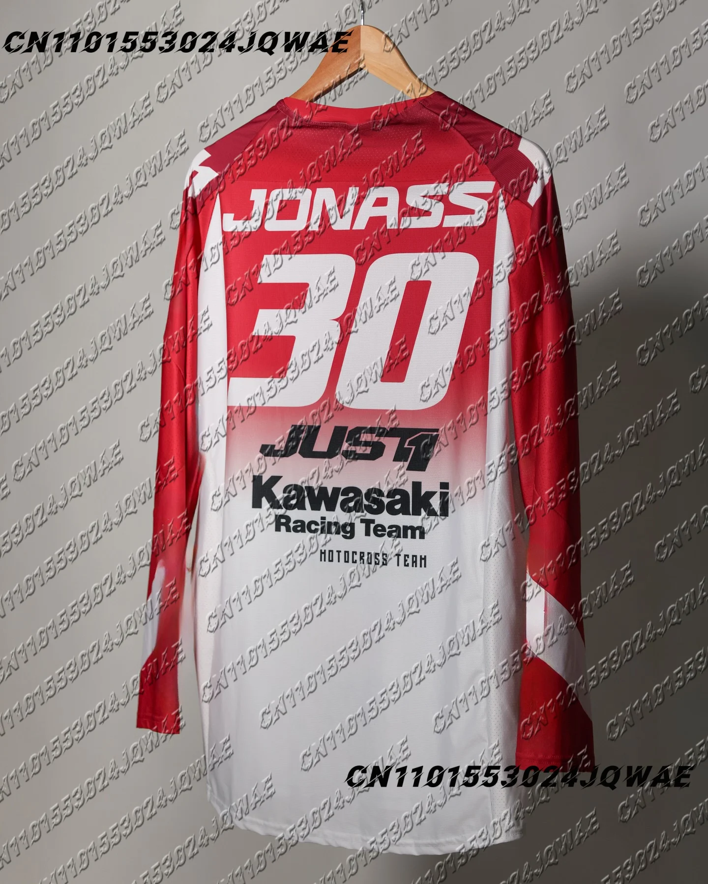 2026 فريق سباق كاواساكي الجديد جيرسي رومين فبراير #   13 تي شيرت بأكمام طويلة للرجال سوبر موتوكروس، قميص علوي سريع الجفاف يسمح بالتهوية