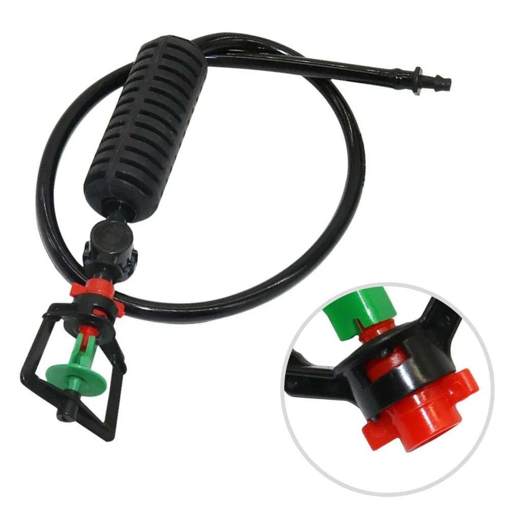 Drip Irrigation System Adjustable Connector Anti-drip Design For Greenhouse Irrigation Versatile Spray Radius Connector