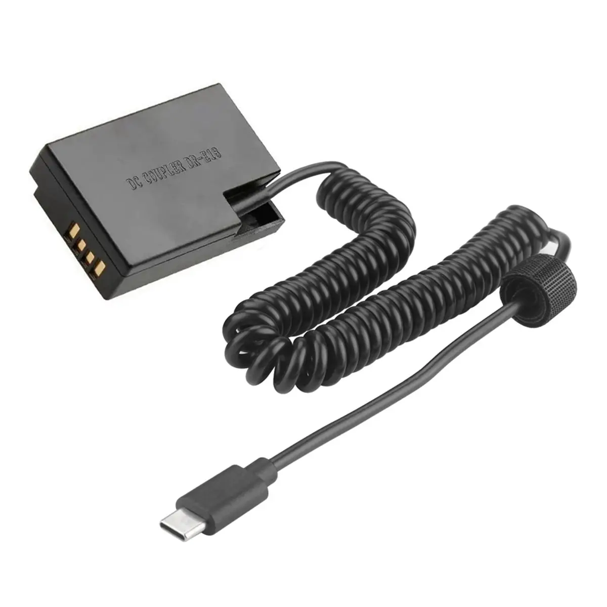 SWXF -E18 -E18 LP-E17 Dummy Battery Type-C Power Coupler for 200D 200D II 250D 750D 760D Camera AC Adapter Kit