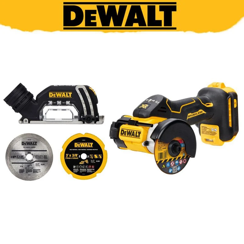 DEWALT DCS438 20V MAX* XR® Brushless Cordless 3 in Cut-Off Tool (TOOL ONLY) Durable Strong Multipurpose Power Tool