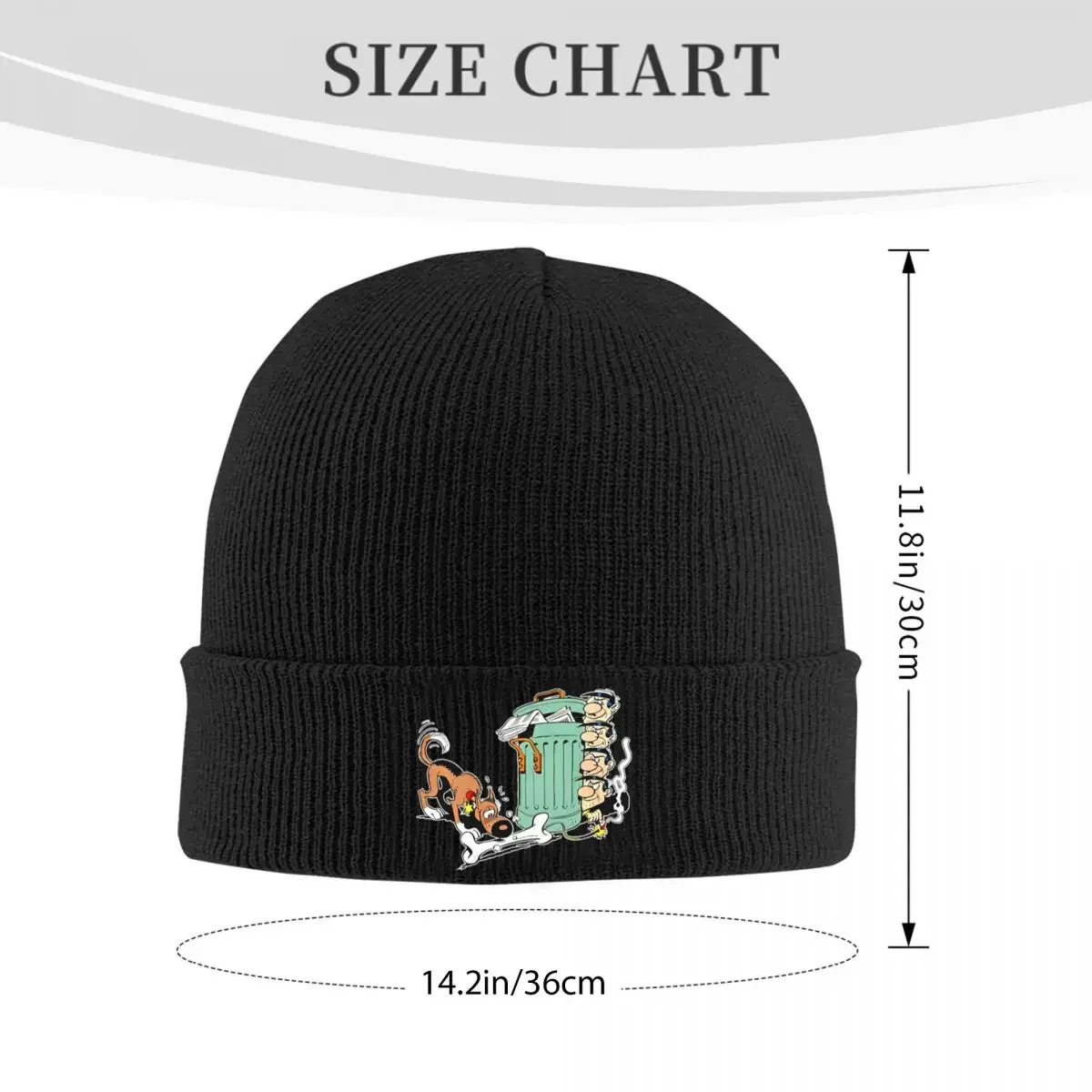 Lucky Luke Cartoon Hat Autumn Winter Skullies Beanies Warm Daltons Anime Cap Female Male Acrylic Skullcap