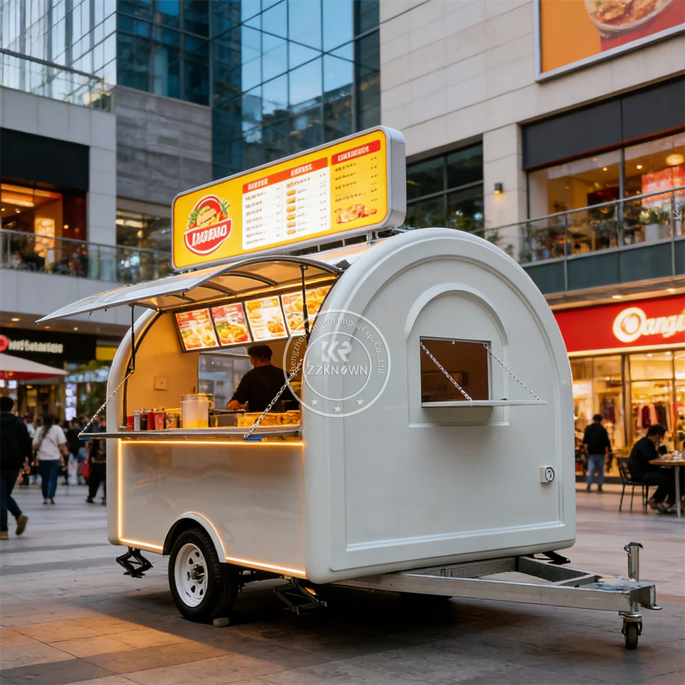 

Usa Standard Crepe Bbq Fast Food Cart Custom Burger Catering Trailer Mobile Food Truck Consession Trailer For Sale Usa