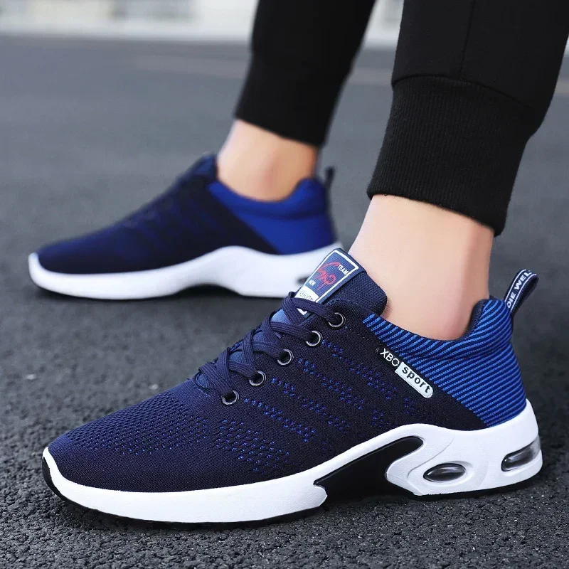 Comfortable Thick Sole Air Cushion New Fashion Original Men Sneaker Zapatillas Hombre Running Shoes for Men Casual Tenis Shoes