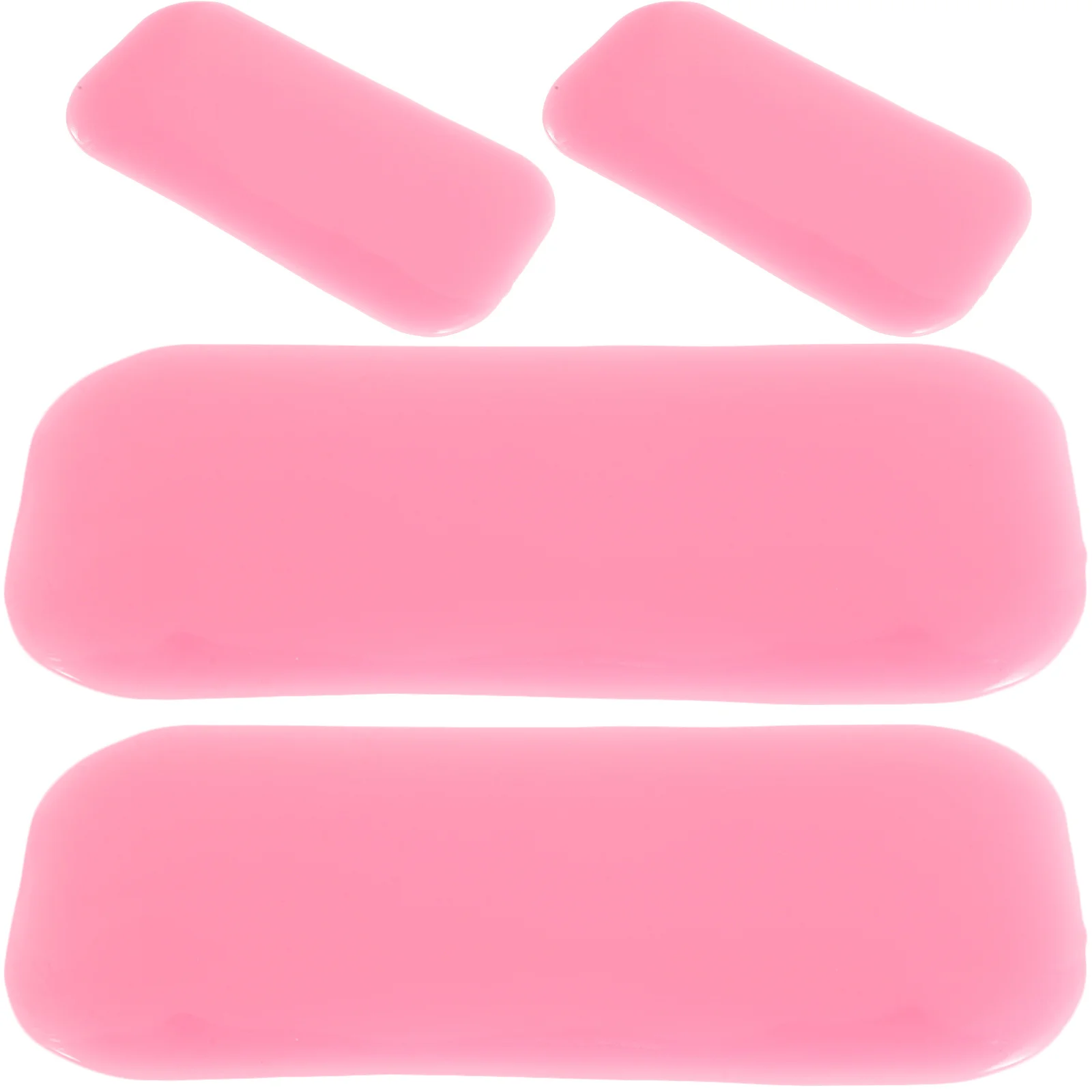 4 قطع من وسادات الرموش المصنوعة من السيليكون، خفيفة الوزن وصغيرة الحجم لتمديد الرموش في صالونات التجميل تستخدم وسادات الرموش