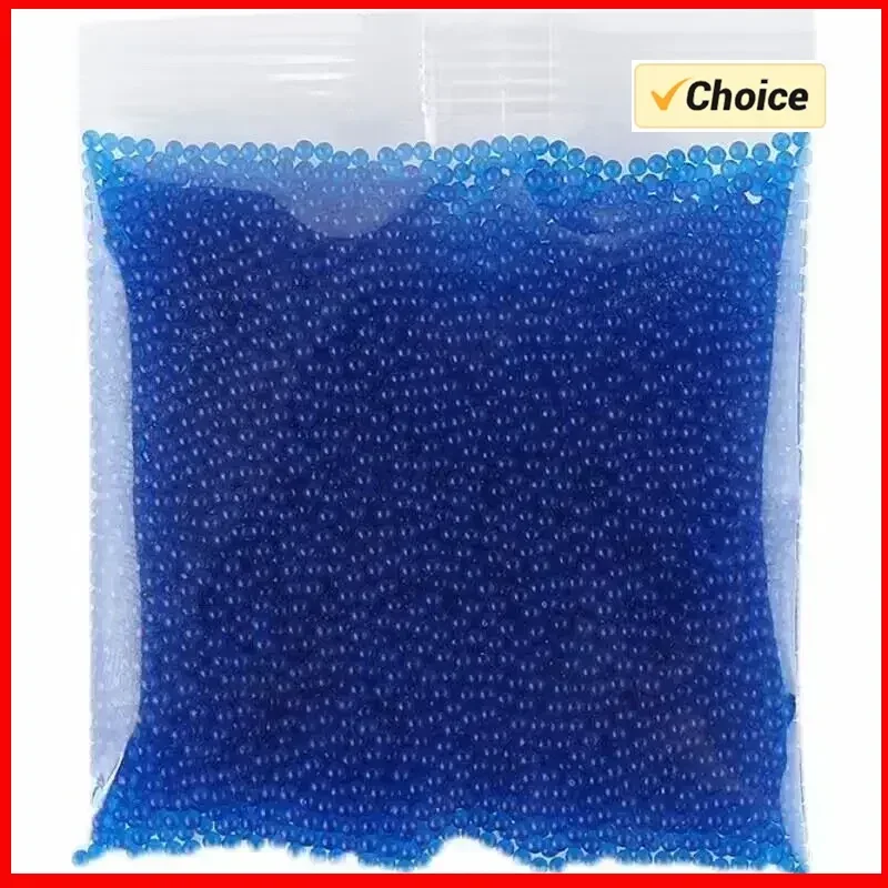 Gel Balls Blaster Ammo Splat Gun Beads Refill 7-8 Mm Water Ball Bullet Compatible with Orbeez Gun and Splatter Ball Gun Blue Mix