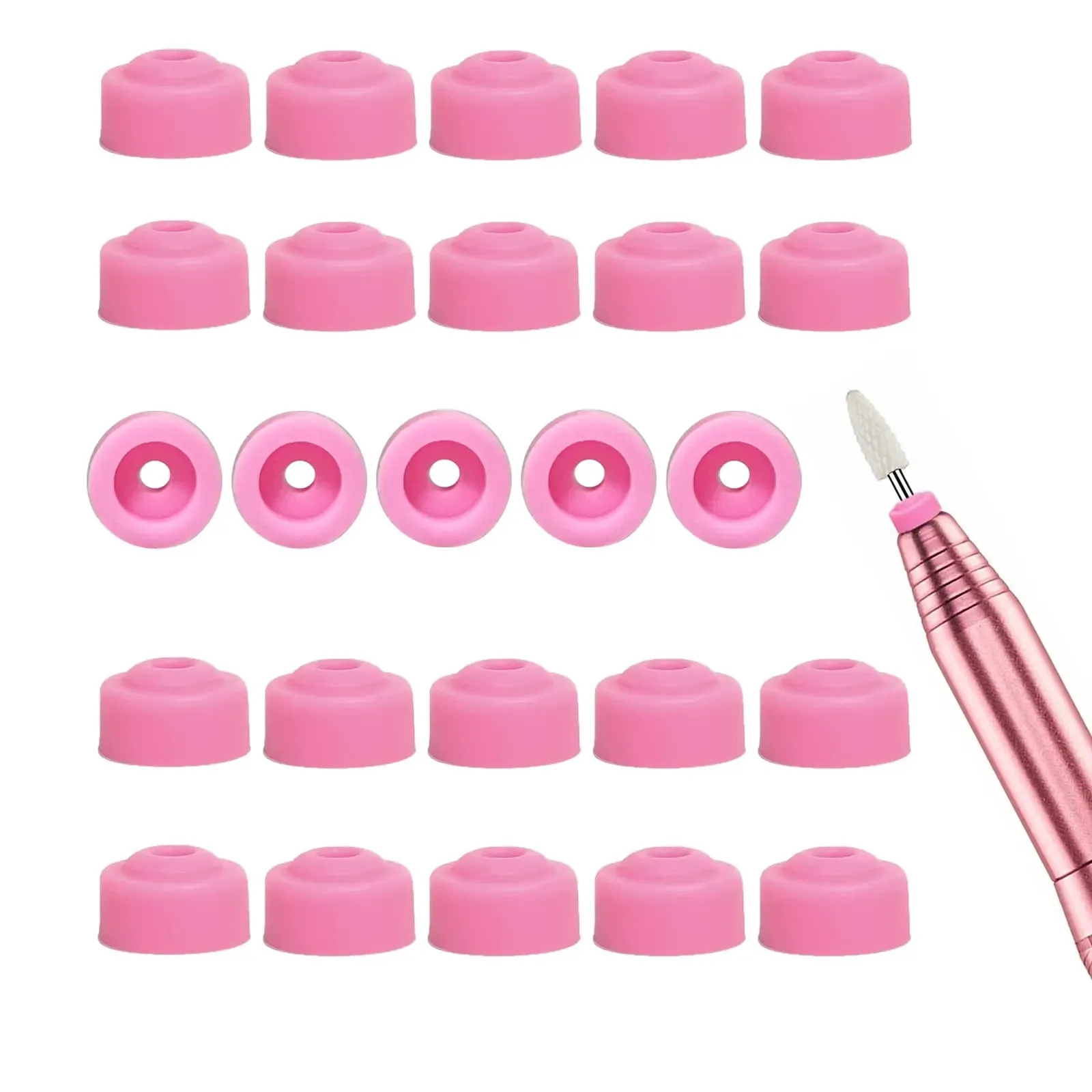 10/20/50pcs Nail Dust Protector 3/32\