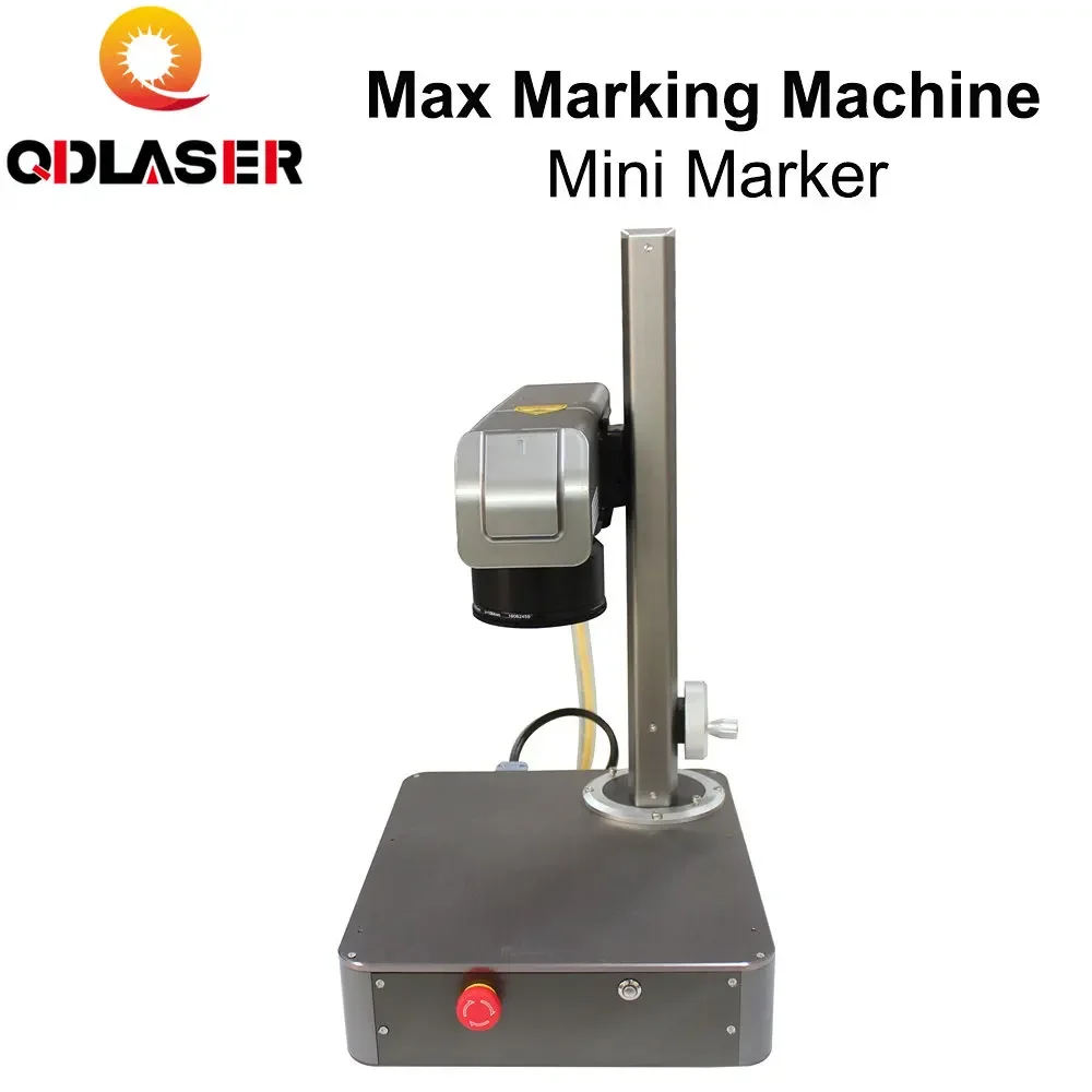 QDLASER 20W Fiber Laser Max Marking Machine Mini Marker for Marking Metal Stainless Steel