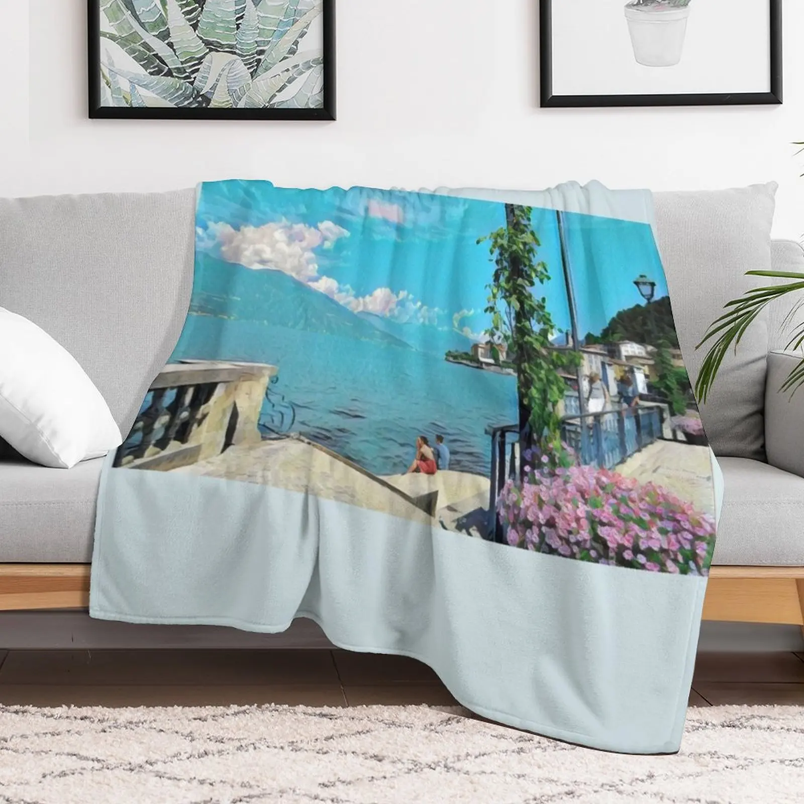 bellagio, lago di como, italy Throw Blanket Luxury Thicken For Sofa Thin Multi-Purpose Blankets