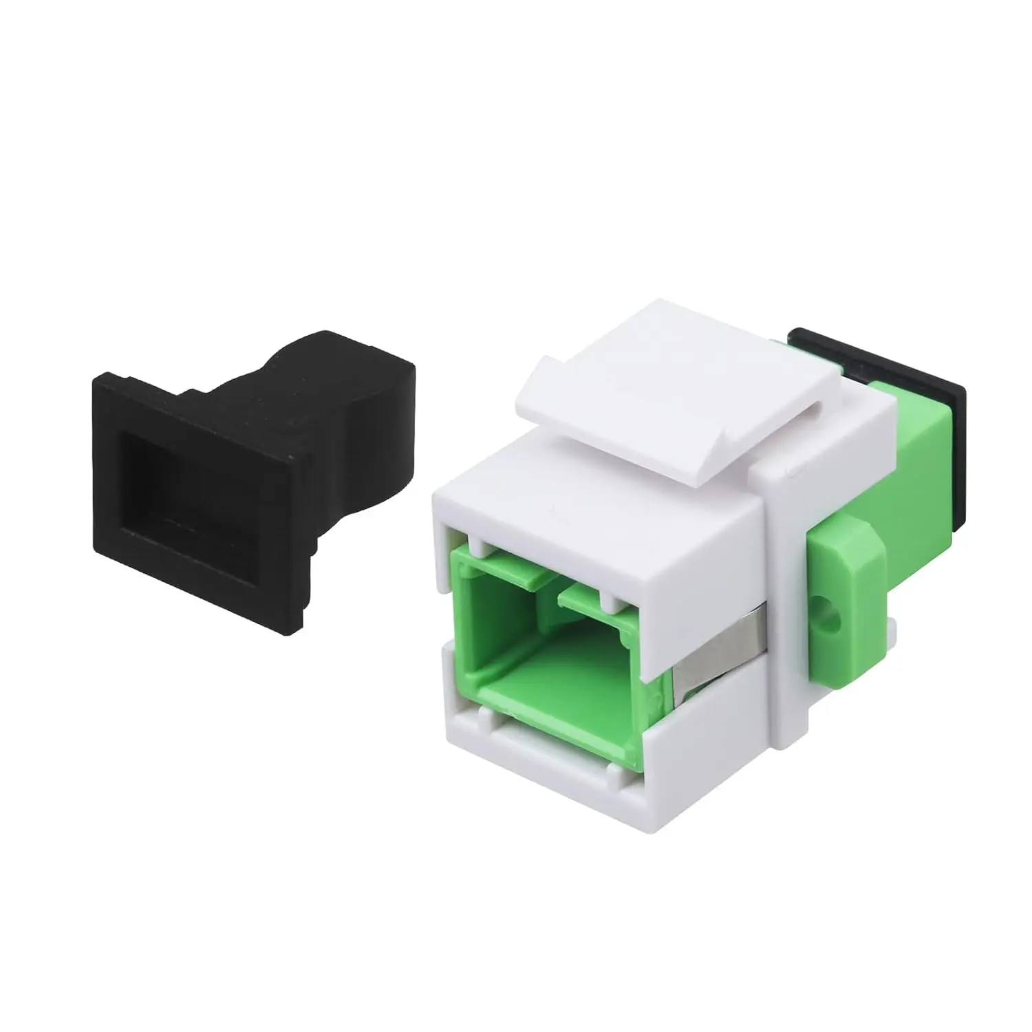 

SC/UPC/APC Оптоволоконный соединительный модуль Keystone Jack для патч-платы и адаптера оптоволоконного кабеля настенной панели