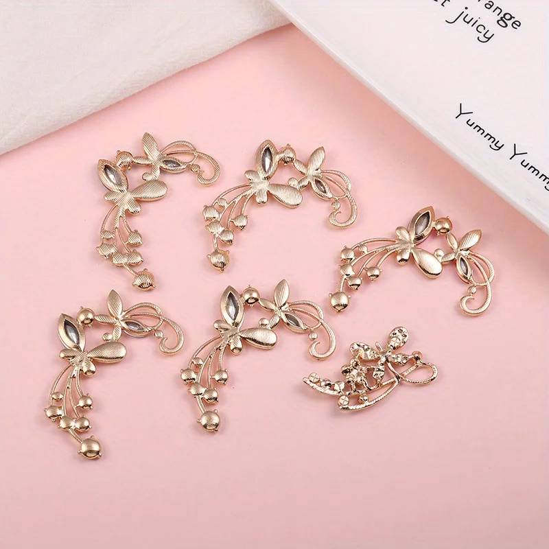 Plum Blossom Butterfly Butterfly Love Flower Phone Case Accessories DIY Handmade Diamond Material