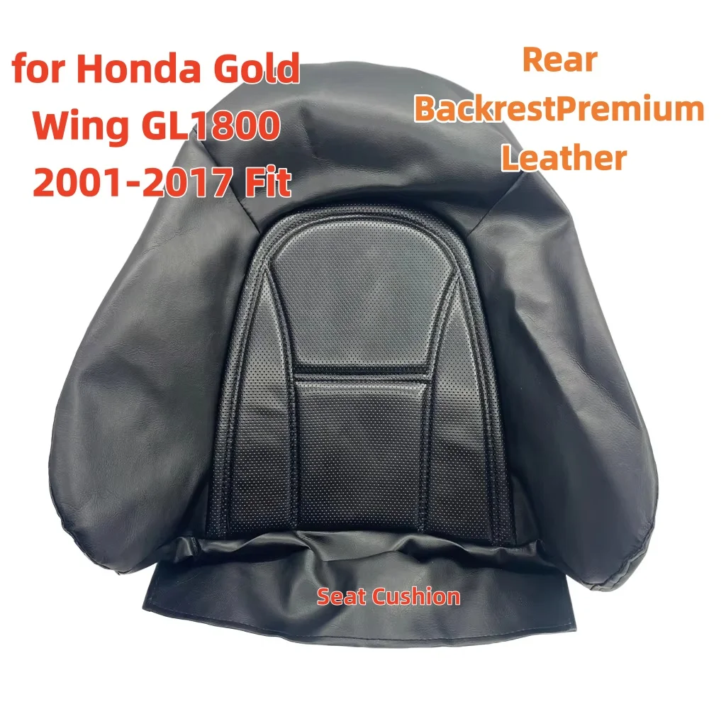 

Fit for Honda Gold Wing GL1800 (2001-2017) – Leather Rear Backrest & Seat Cushion