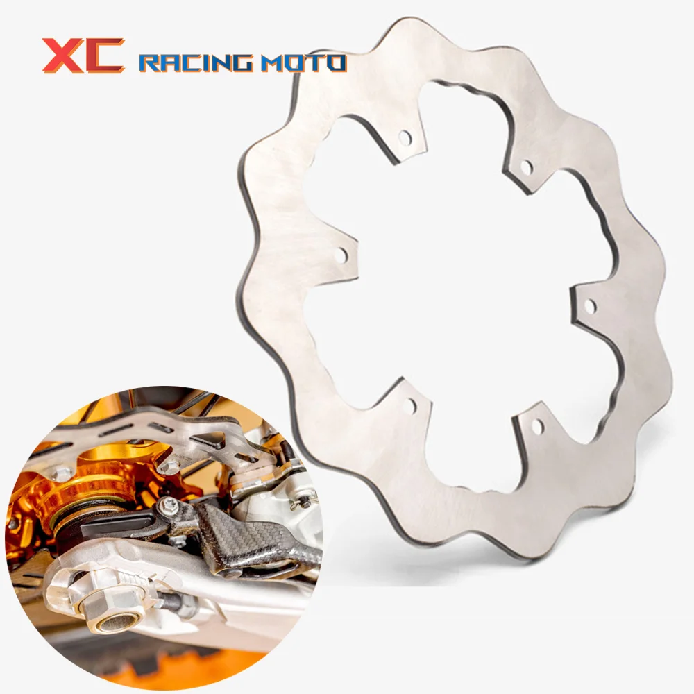 

Motorcycle 220m Rear Brake Disc For GasGas EX EC MC EXF Husqvarna FE TE FC TC TX FX KTM XC XCF XCW SX SXF EXC EXCF TPI Six Days